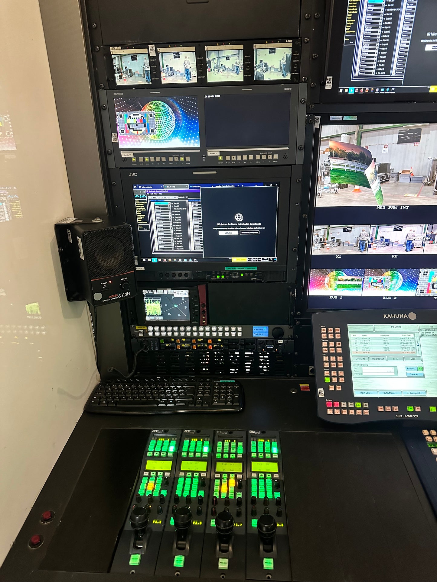 OB Van for 6-8 Camera production incl. trailer