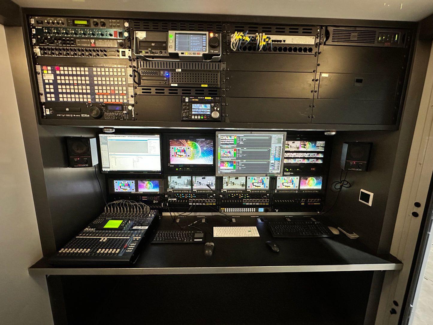 OB Van for 6-8 Camera production incl. trailer