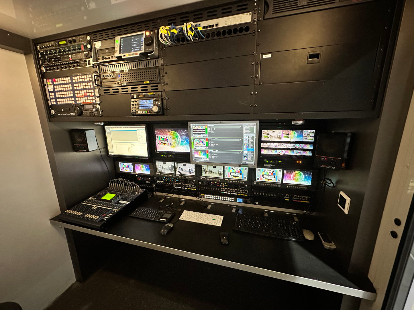 OB Van for 6-8 Camera production incl. trailer
