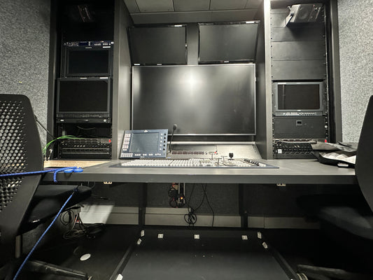 OB HD 3G production trailer for up to 10 cameras