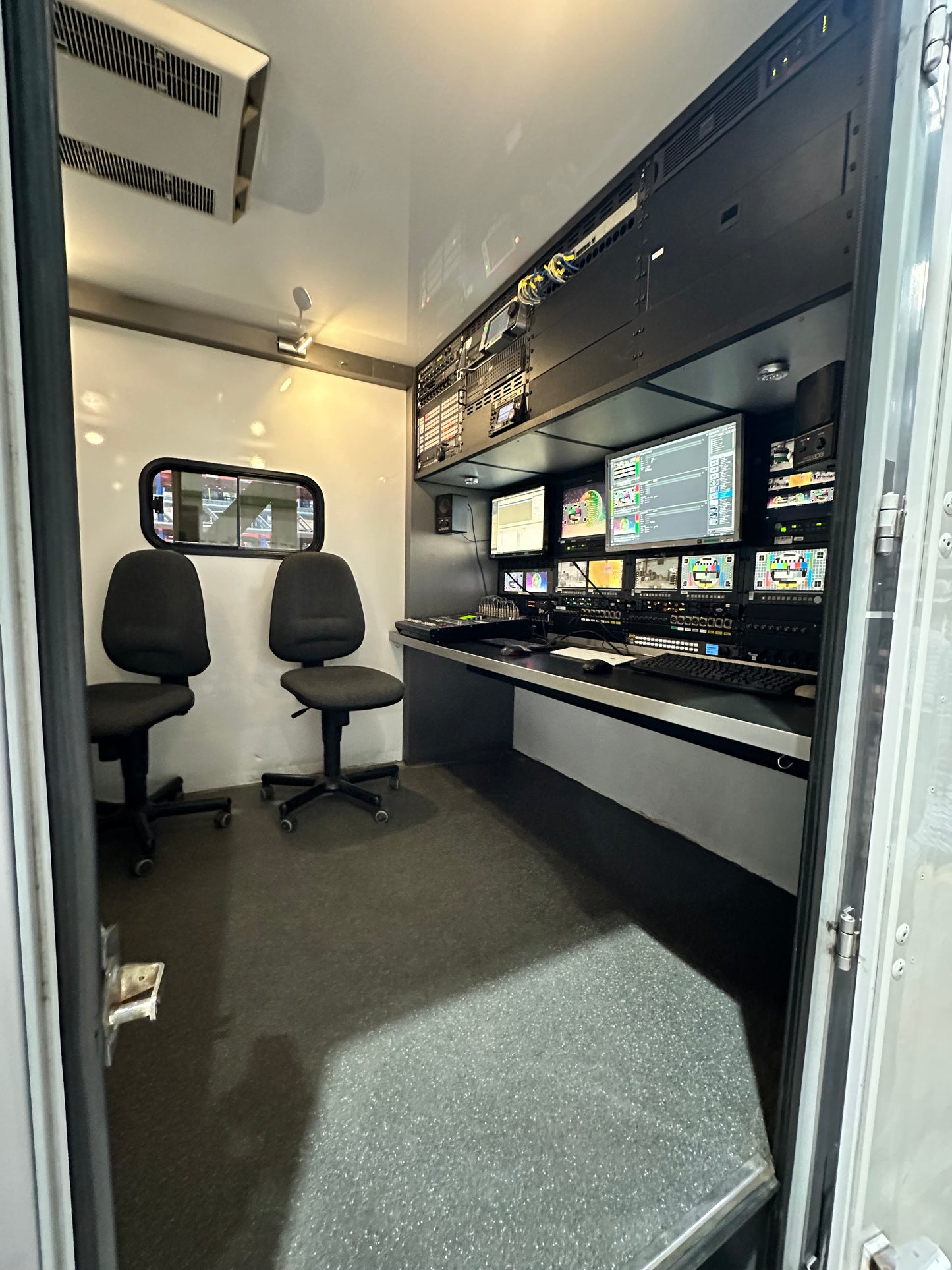 OB Van for 6-8 Camera production incl. trailer