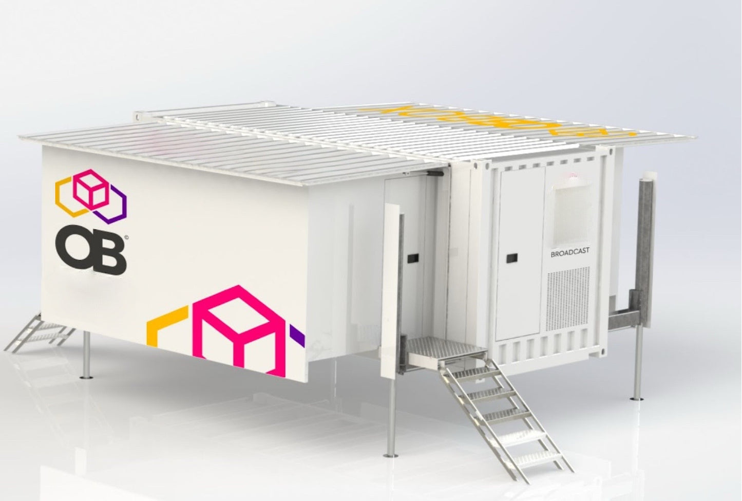 New Broadcast Box container