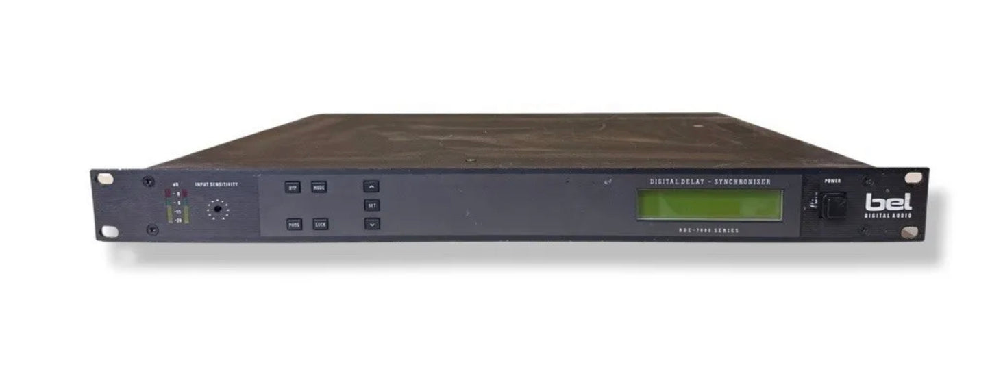 BEL DIGITAL AUDIO delay & synchroniser Model: BDE 7000