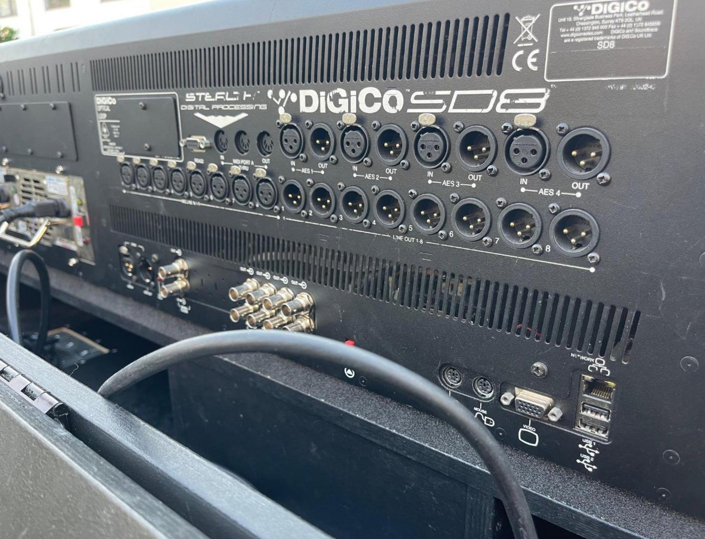 Digico SD8 Audio Mixer incl. Madi Stagebox