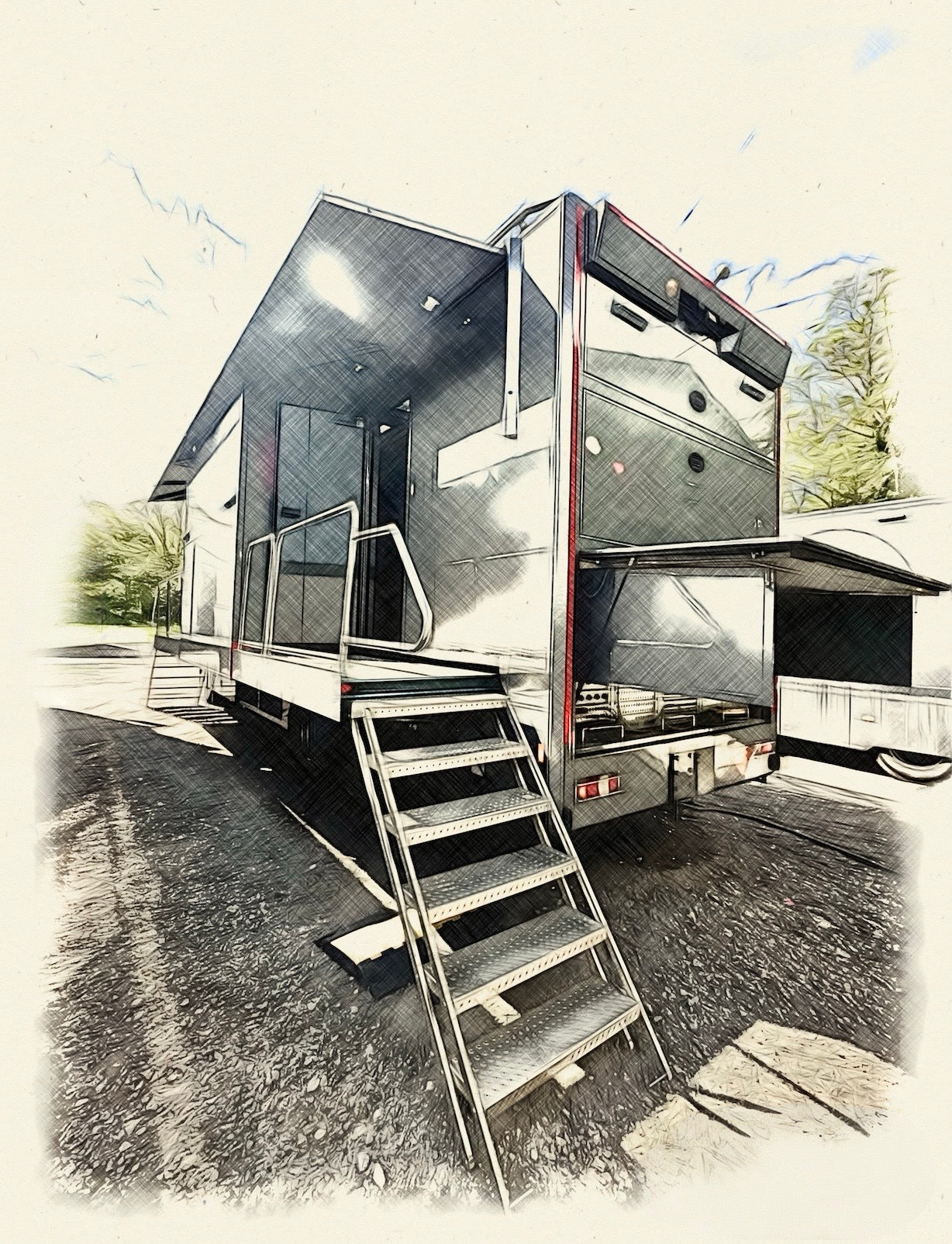 Full 3G - double expandable Truck