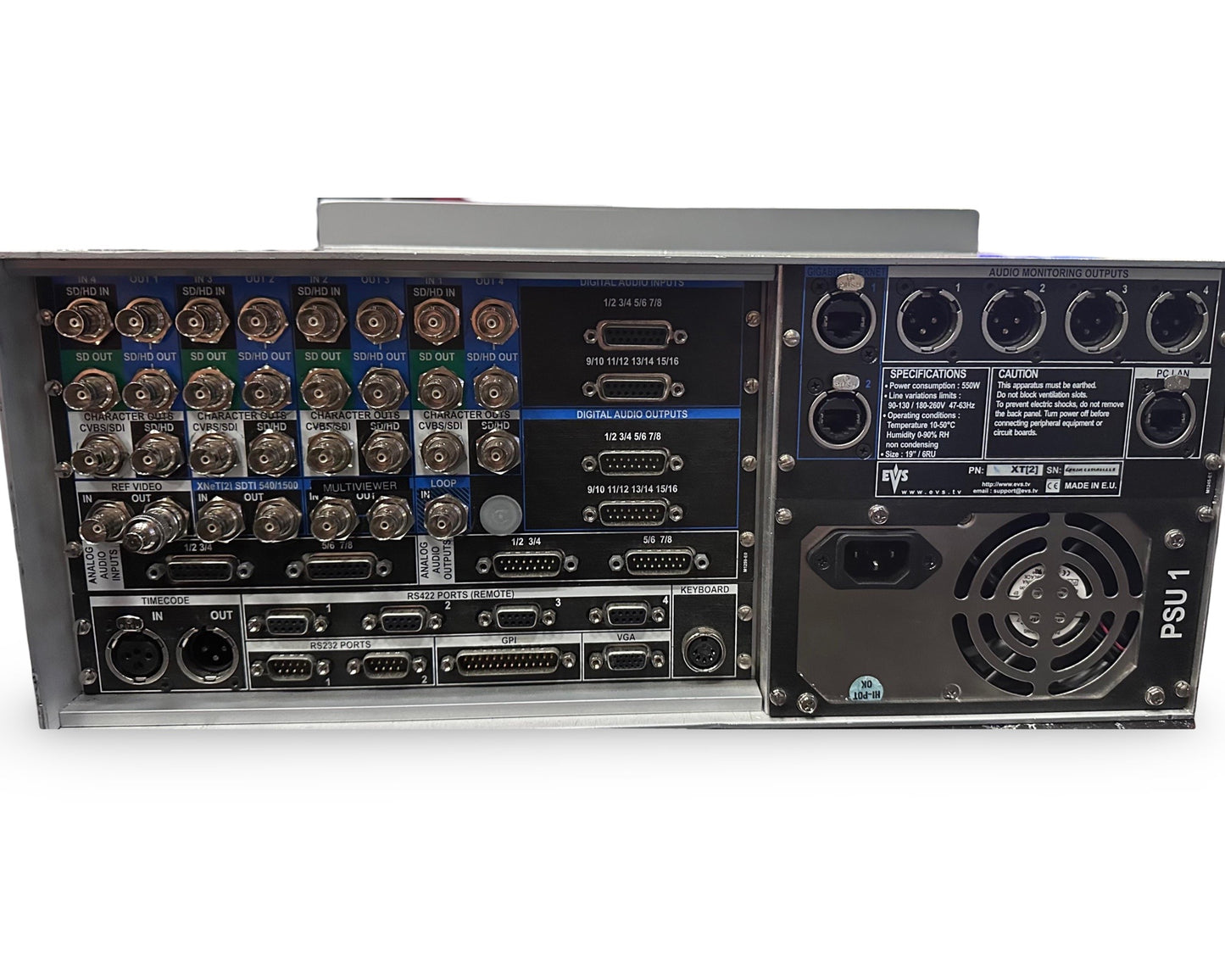EVS XT2 4 channel HD server