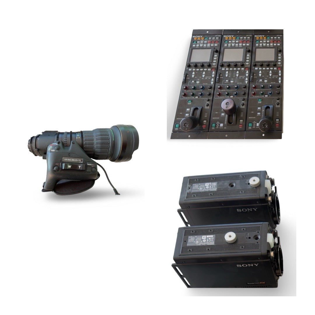 HDC-P1 Set with RCP and HD Lens