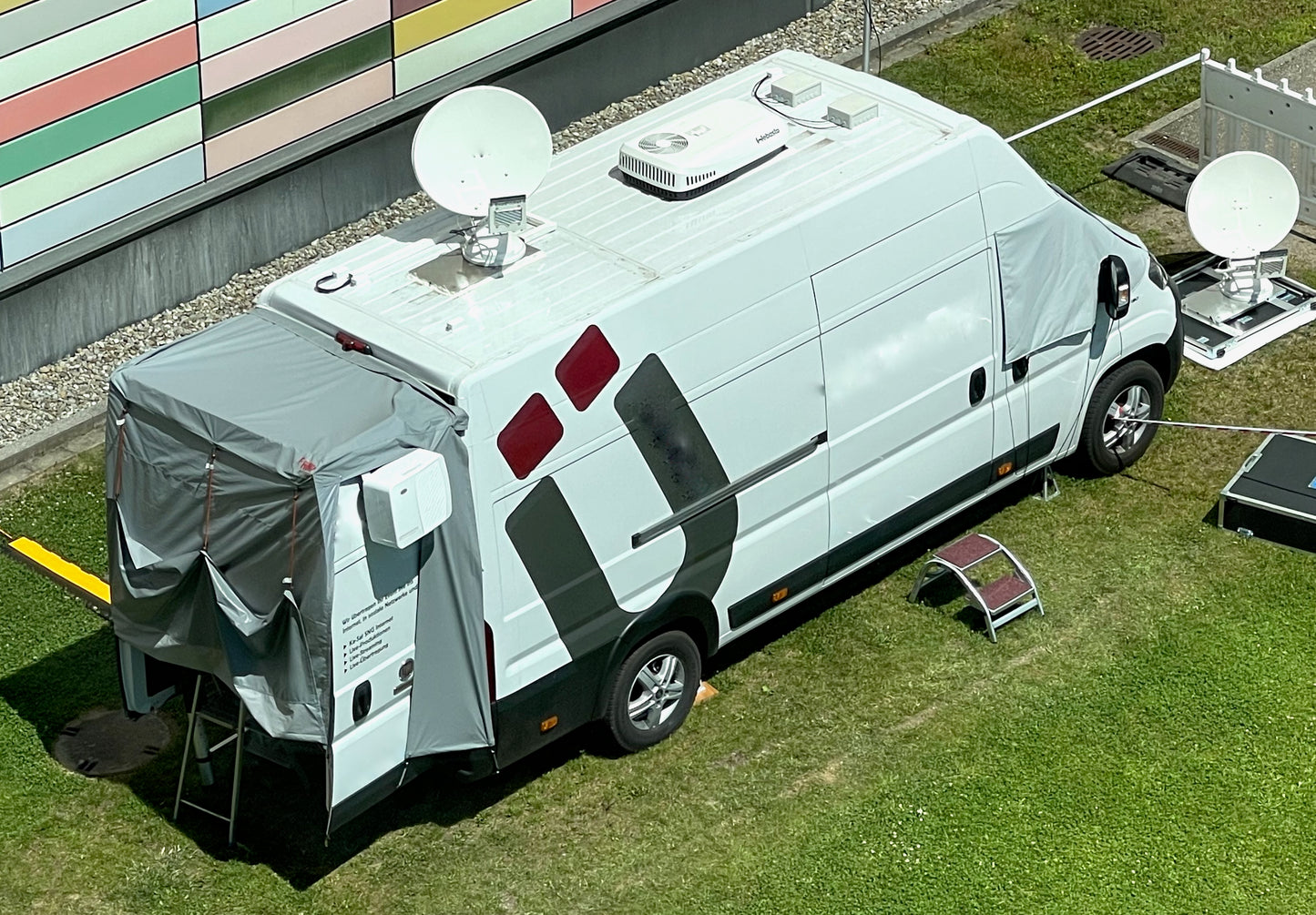 OB VAN FOR UP TO 10 CAMERA’S AND DSNG