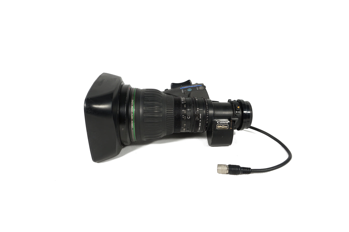 HJ22ex7.6BIASE Canon HDTV Tele lens used