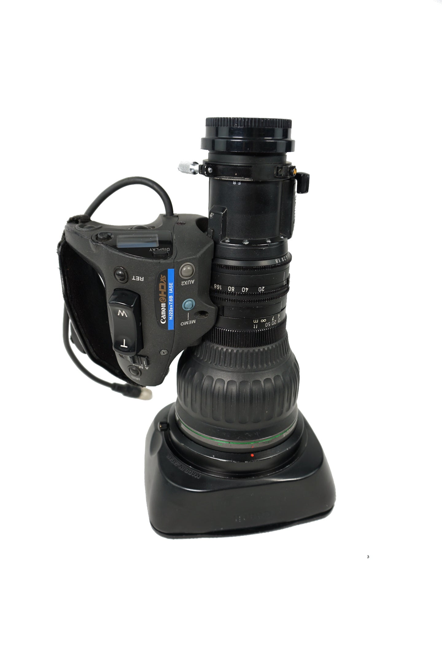HJ22ex7.6BIASE Canon HDTV Tele lens used