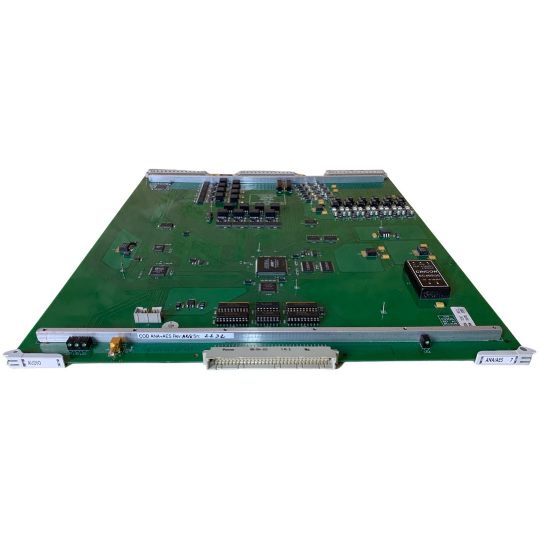 EVS Audio board Analog/AES for XT2