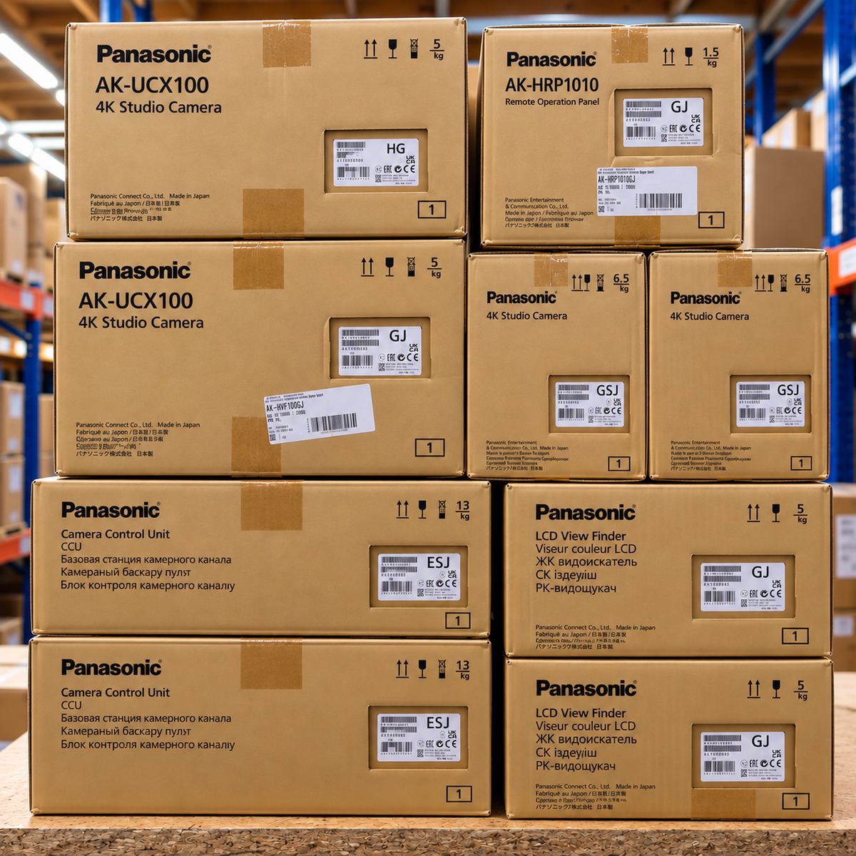 Panasonic AK-UCX100 4K IP Broadcast Camera Chain