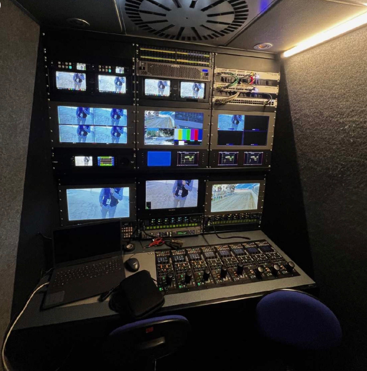 Renault HD OB Van – 8 Camera Broadcast Production Truck