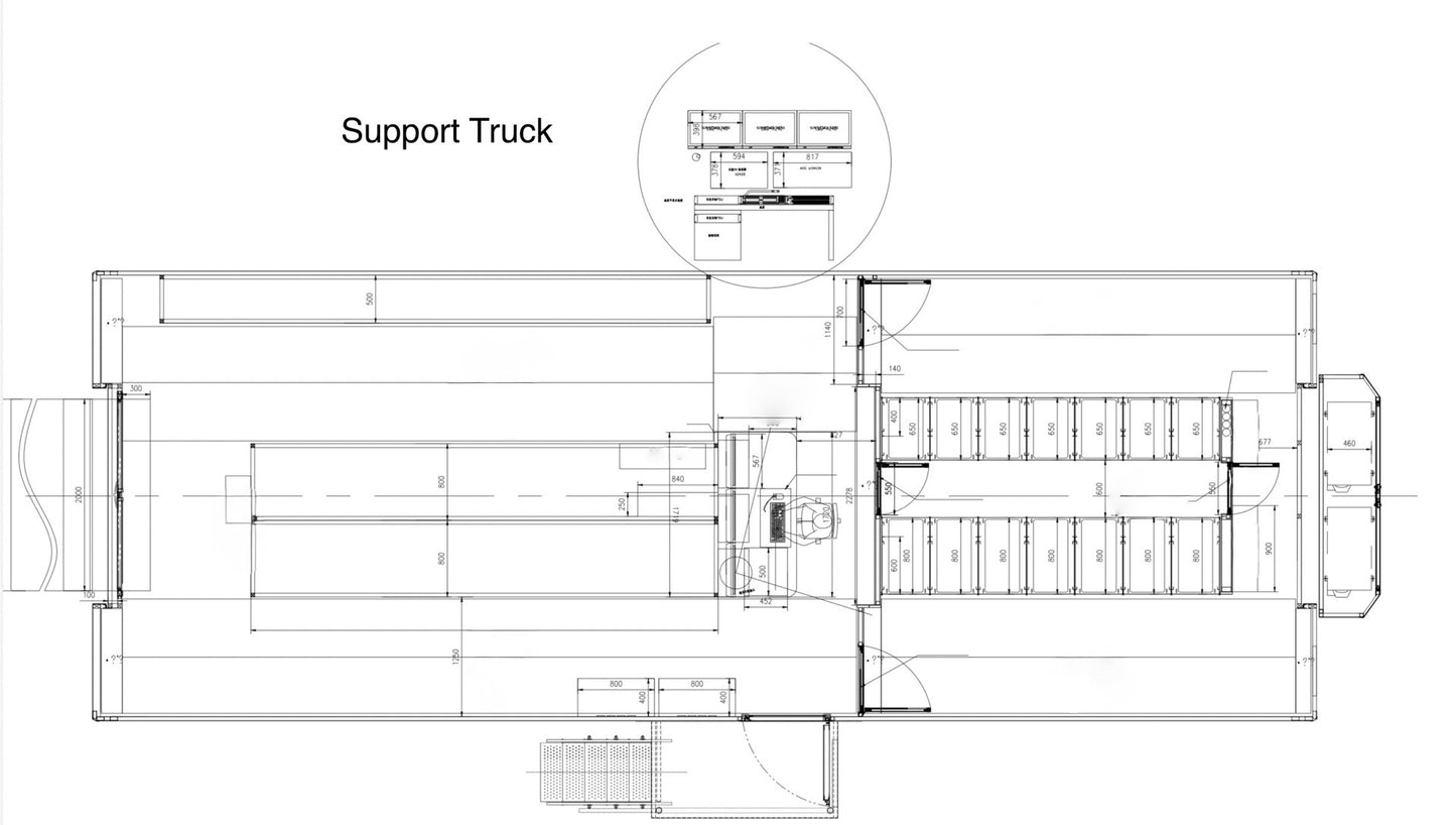 UHD OB trailer from 2022 incl. 20x Sony UHD cameras and lenses