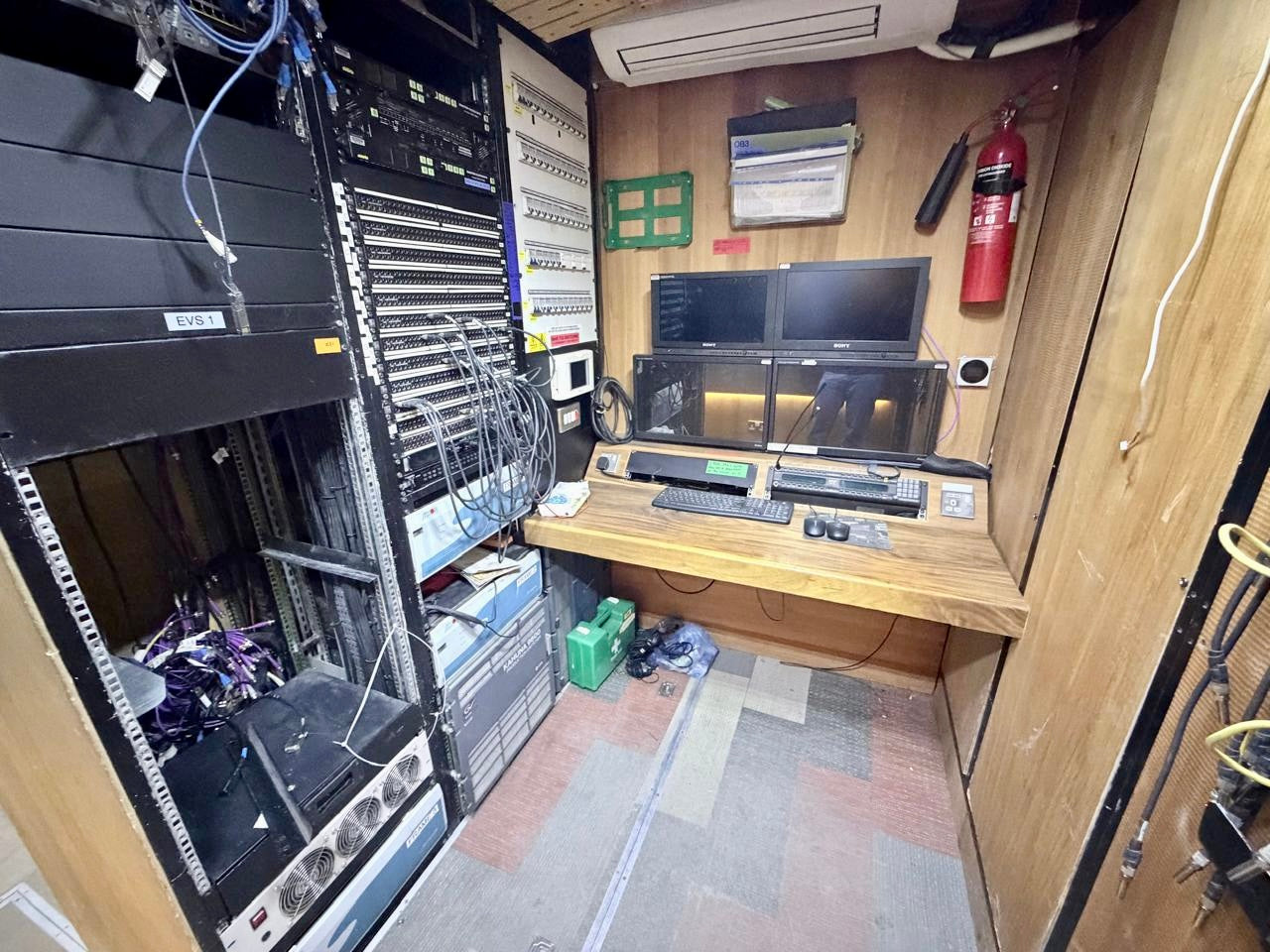 12 camera HD OB trailer
