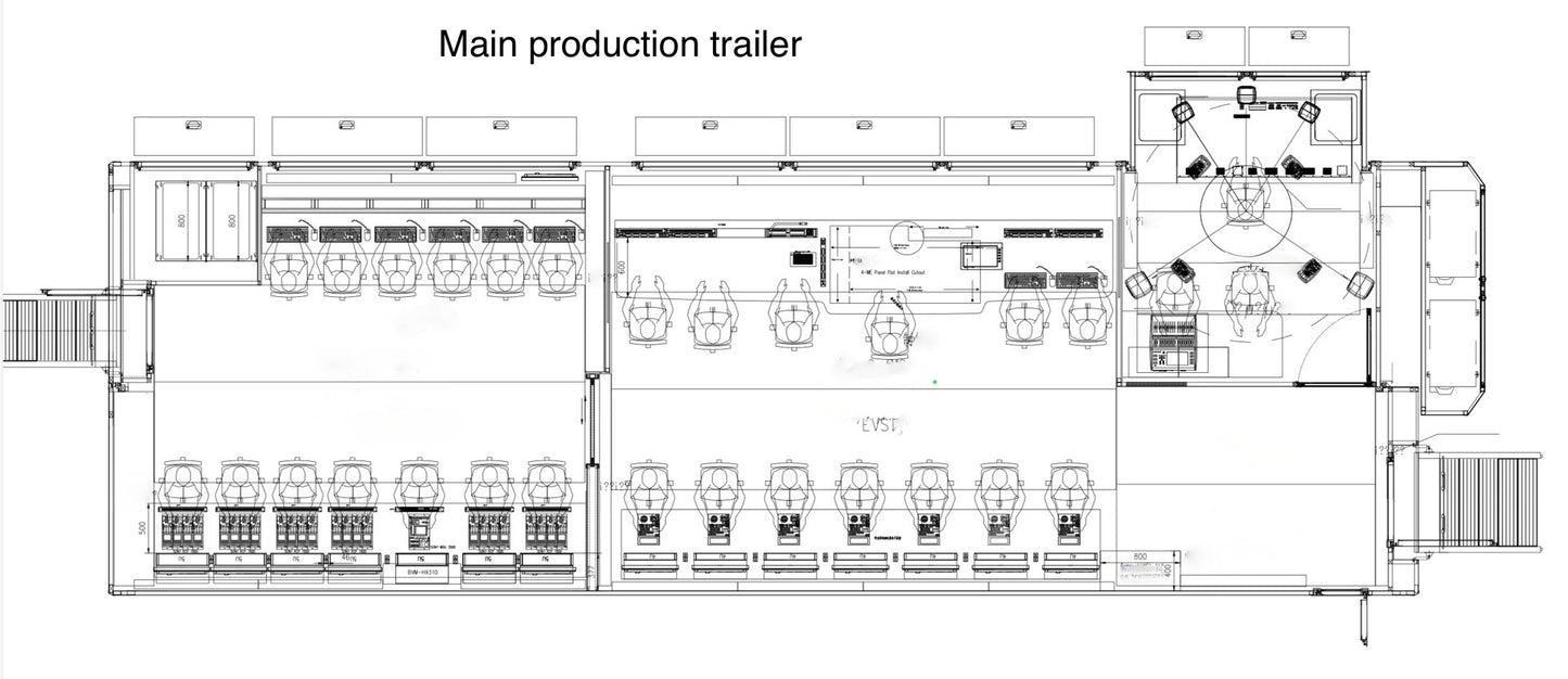 UHD OB trailer from 2022 incl. 20x Sony UHD cameras and lenses