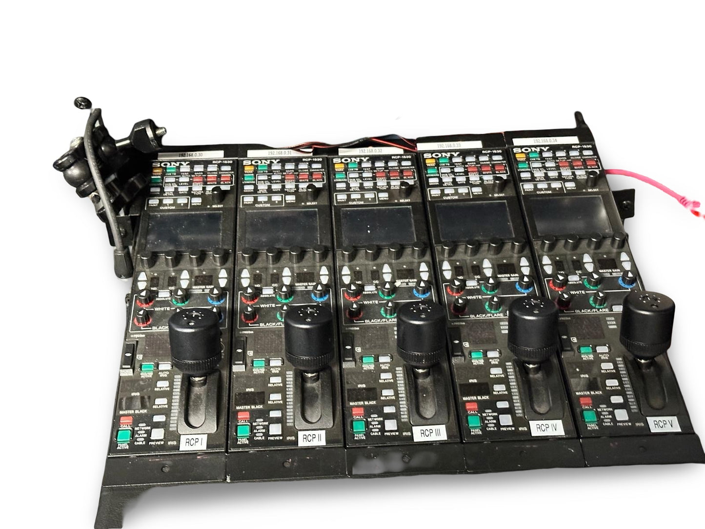 Cam Racer Optical fiber system