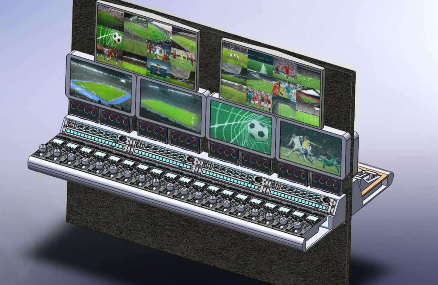 New Broadcast Box container