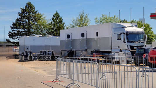 OB HD 3G production trailer for up to 10 cameras