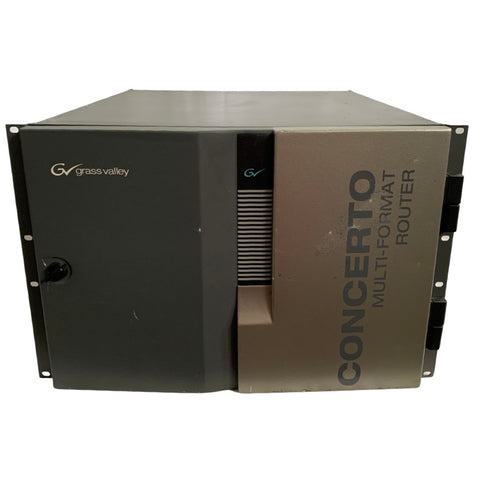 Concerto Multi Formate Router 64x64 Video & 64x64 Audio