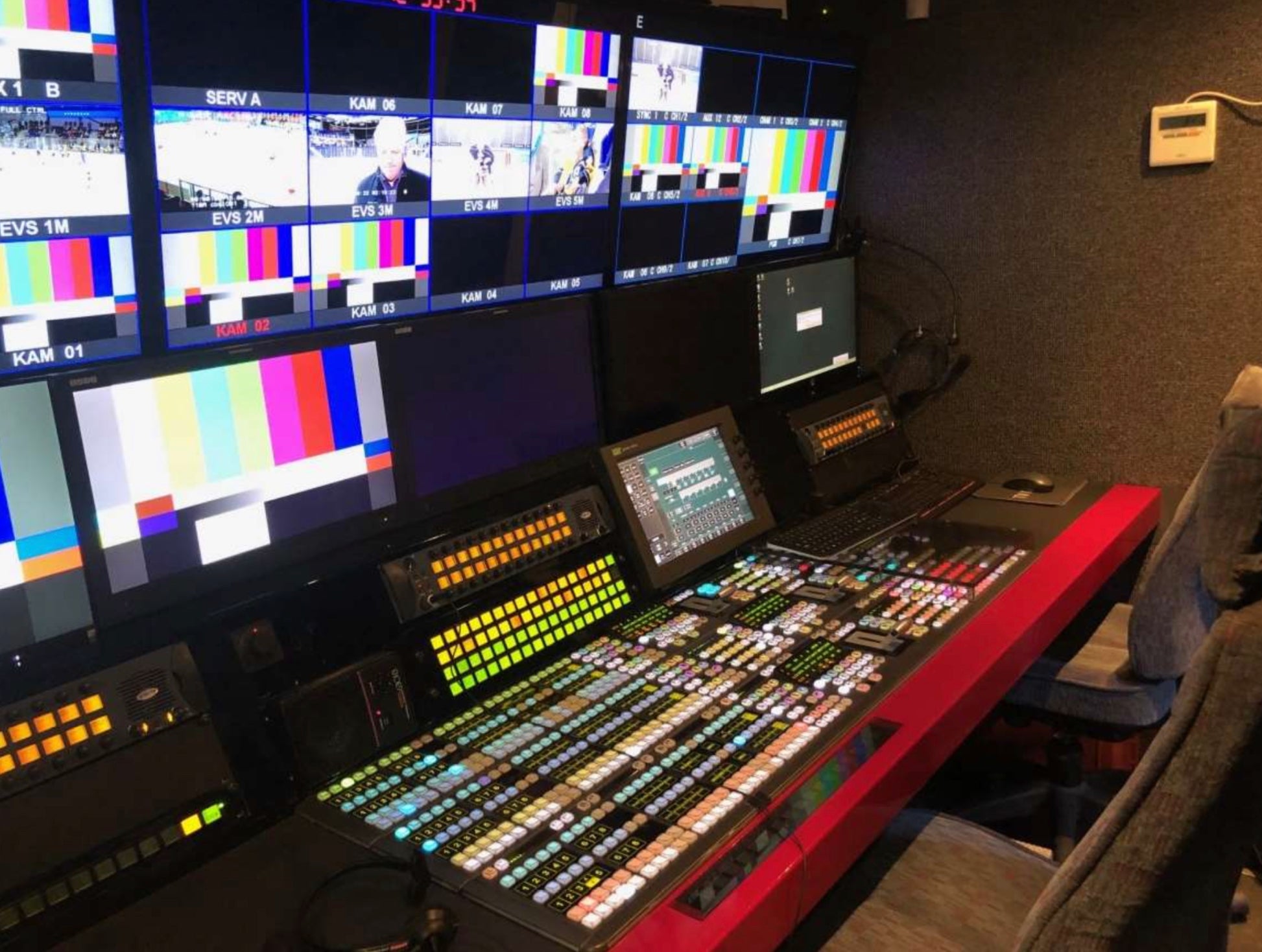 used OB truck Vision area