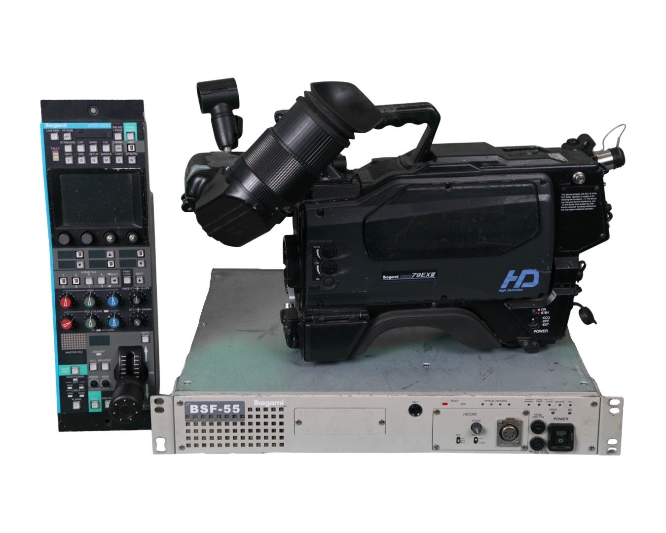 Ikegami HDK-79 EX3 HD fibre channels
