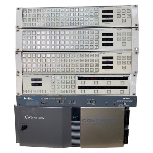 Grass Valley Conerto 64x64 HD-SDI router incl. Jupiter for sale
